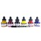 Daler-Rowney Aquafine Watercolor Ink Introduction Set 6/Pkg-Assorted Colors